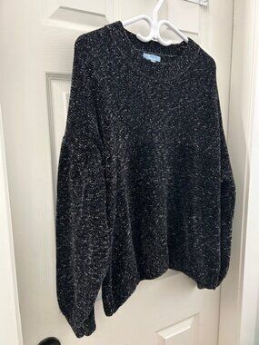 Penmans Black Speckled Sweater